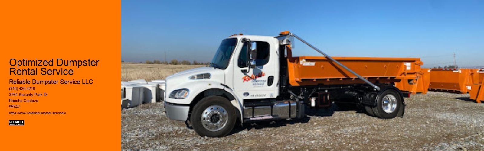 Optimized Dumpster Rental Service